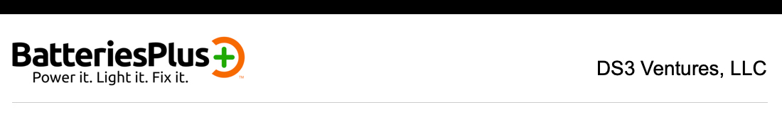 Batteries Plus - DS3 Ventures, LLC